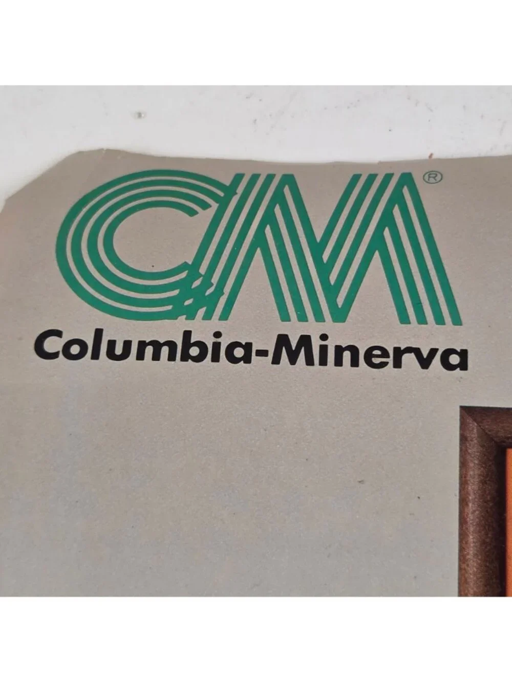 Columbia Minerva Cross Stitch Kit Seed Sampler Hand Screened Design Linen 1982